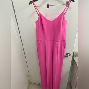 Trina Turk, Hot Pink Jumpsuit, Size 6